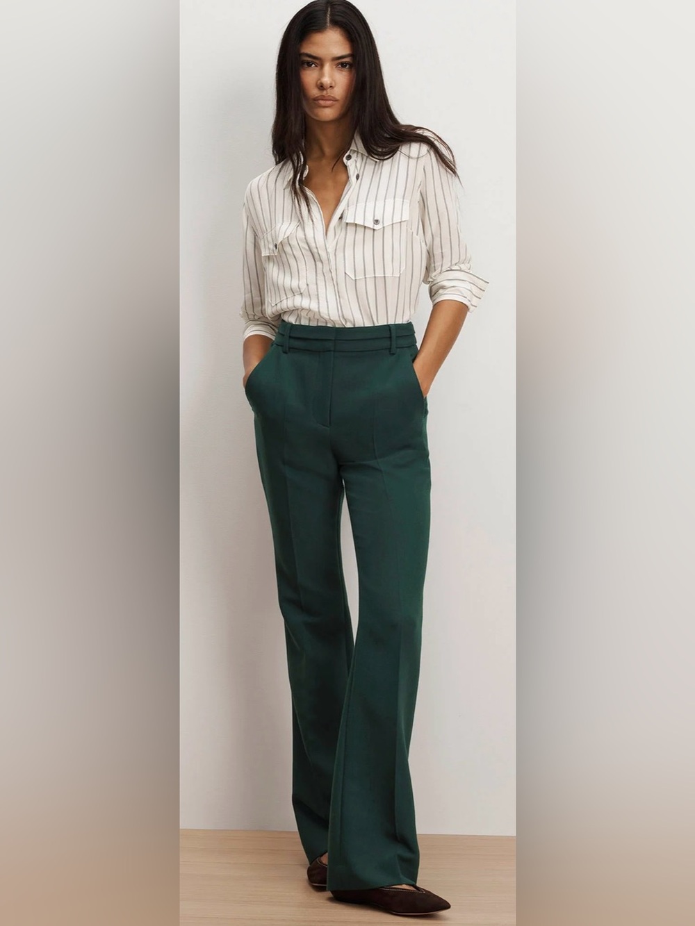 Veronica Beard Melvin Pants in Dark Hunter